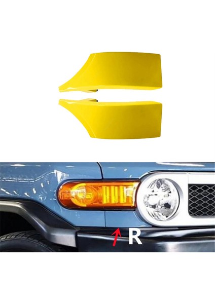 Sol Ön Tampon Dolgu Plakası 52513-35100-F0 Toyota Fj Cruiser 2007-2014 Araba Far Alt Trim Kapak 5251335100 (Yurt Dışından) fırsatları