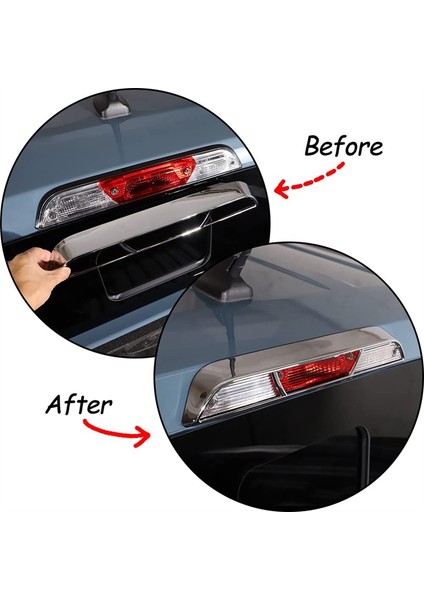 Ford Maverick Için 2022 2023 Araç 3. Üçüncü Fren Işık Kapağı Döşeme Yüksek Montaj Frenli Kabuk Koruyucu Aksesuarlar (Yurt Dışından) indirimleri