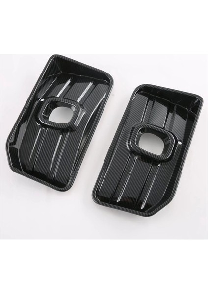 Ssangyong Torres Için J100 2022-2025 Araba Ön Sis Farları Lambalar Kapak Trim Aksesuarları Karbon Fiber (Yurt Dışından) modelleri