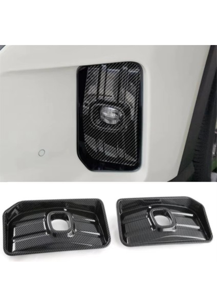 Ssangyong Torres Için J100 2022-2025 Araba Ön Sis Farları Lambalar Kapak Trim Aksesuarları Karbon Fiber (Yurt Dışından) fırsatları