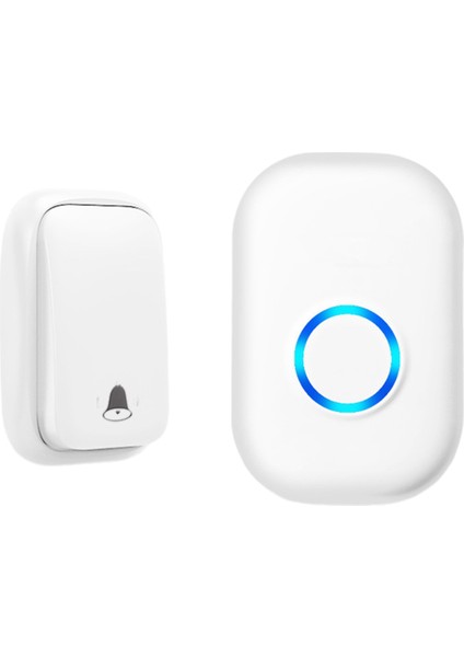 Ab Kablosuz Kapı Zili Su Geçirmez Akıllı Kapı Zili Ev Kapısı Bell Akıllı 4 Seviyeli Hacim Kontrolü 38 Şarkılar Kapı Zili (Yurt Dışından)