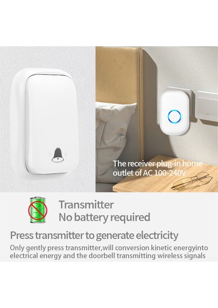 Ab Kablosuz Kapı Zili Su Geçirmez Akıllı Kapı Zili Ev Kapısı Bell Akıllı 4 Seviyeli Hacim Kontrolü 38 Şarkılar Kapı Zili (Yurt Dışından) fiyatları