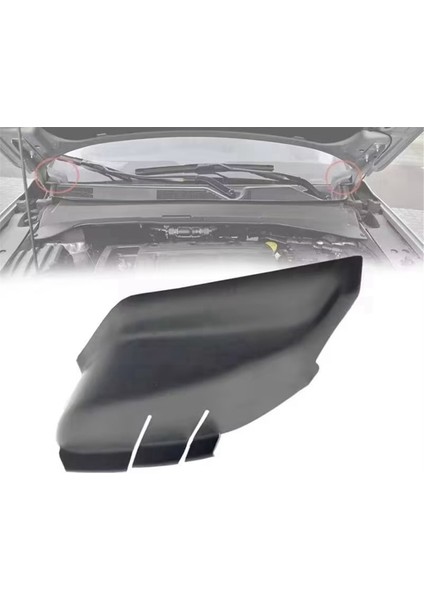 Araba Hood Havalandırma Grad Trim Ön Cam Sarma Köşe Döşeme Silecek Yan Trim 53223828 53223829 Jeep Pusula 2017-2023 Için (Yurt Dışından) indirimleri