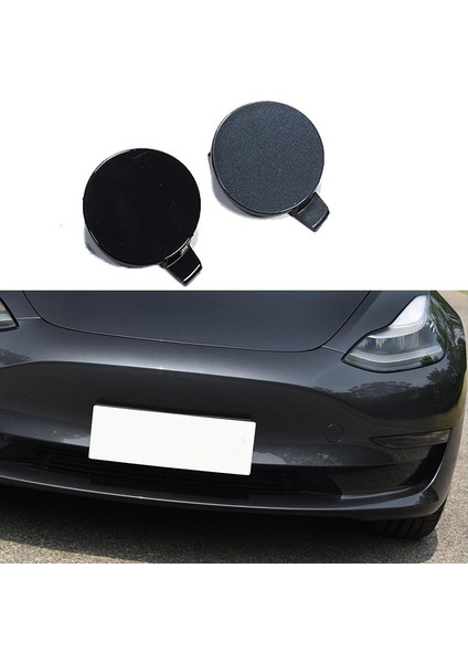 Tesla Model 3 2017-2021 Araç Aksesuarları, Çekiş Deliği Değiştirme Kapağı, Gri (Yurt Dışından) modelleri