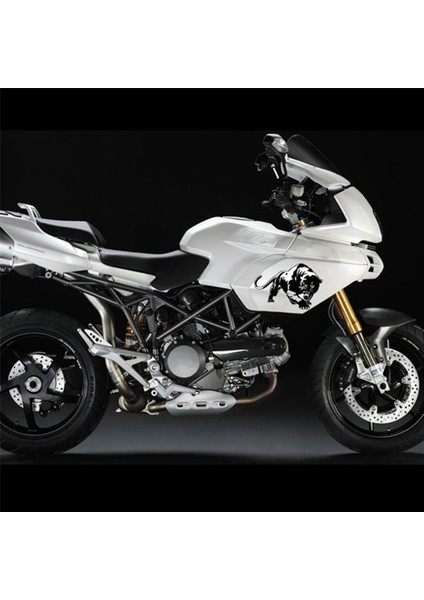 4x Tiger Araba Sticker Serin Çıkartmalar Vinil Su Geçirmez Otomatik Ayarlama Stil Siyah (Yurt Dışından) fiyatları