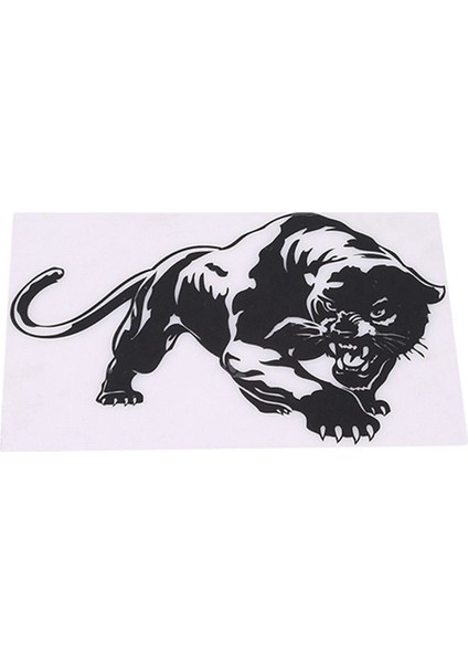 4x Tiger Araba Sticker Serin Çıkartmalar Vinil Su Geçirmez Otomatik Ayarlama Stil Siyah (Yurt Dışından) modelleri