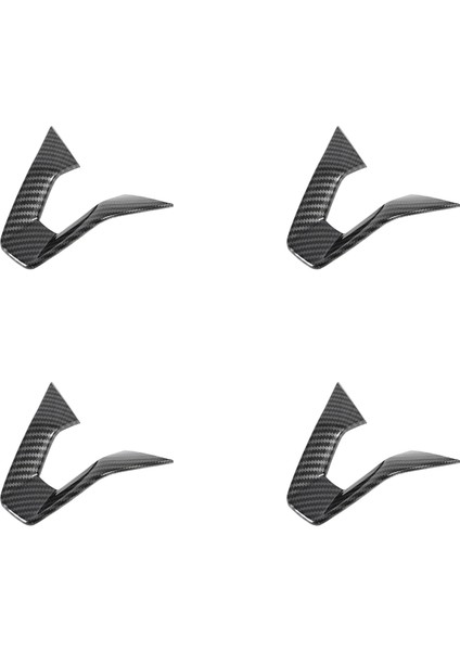 Chevrolet Onix 2019-2021 Için 4x Karbon Fiber Araba Direksiyon Kapağı Kaplama Aksesuarları (Yurt Dışından)