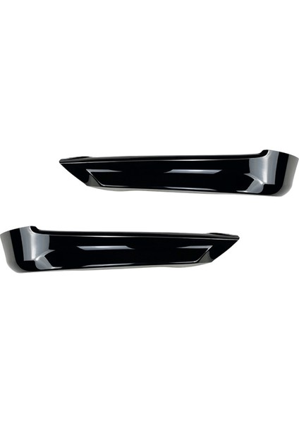 Bmw 3 Serisi E90 E91 Pre 320I 330I 2005-2008 Ön Tampon Dudak Açısı Difüzör Splitter Spoiler Koruyucu Parlak Siyah (Yurt Dışından)