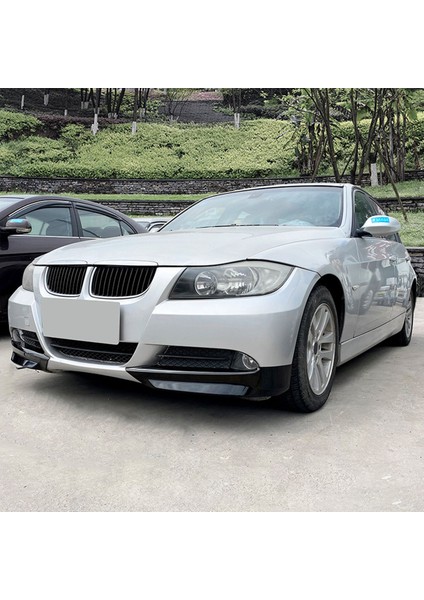 Bmw 3 Serisi E90 E91 Pre 320I 330I 2005-2008 Ön Tampon Dudak Açısı Difüzör Splitter Spoiler Koruyucu Parlak Siyah (Yurt Dışından) indirimleri