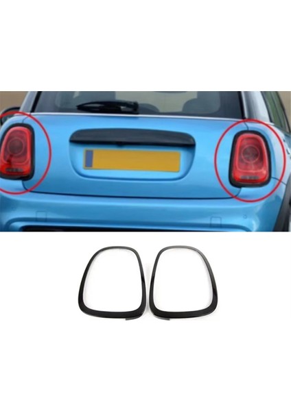 Araba Kuyruk Işığı Trim Halkası Arka Işık Çerçevesi 63217464171 63217464172 Mini Cooper F55 F56 F57 2014-2020 (Yurt Dışından) fiyatları
