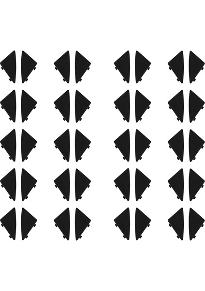 40X Araç Ön Tampon Üçgen Trim Kapak Kapağı Mazda 3 Axela 2014-2016 BHN1-50-101 BHN1-50-102 (Yurt Dışından)