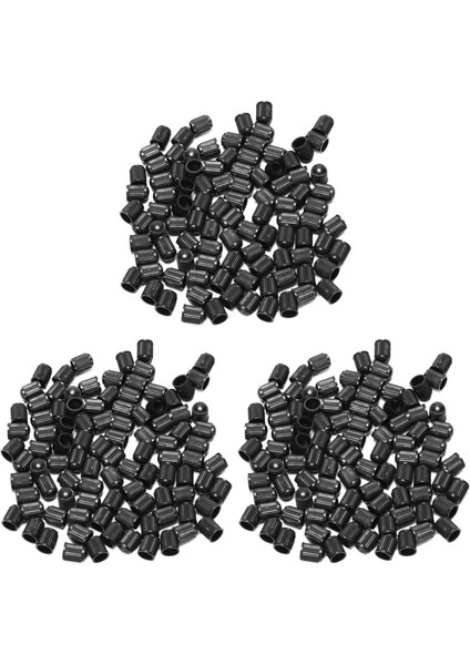 300X - Siyah Plastik Yedek Valf Kapakları. Arabalar, Kamyonlar, Motosikletler, Atv. Schrader Lastik Kapakları. (Yurt Dışından)
