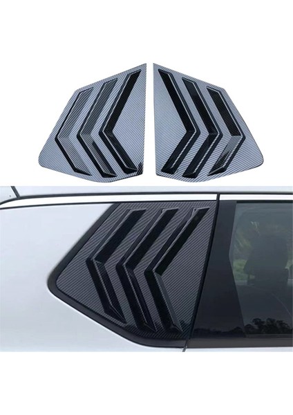 Nissan Rogue 2021-2023 Arka Yan Pencere Kanjörleri Spor Tarzı Hava Havalandırma Kepçe Kapak Dekorasyonu (Karbon Fiber Deseni) (Yurt Dışından) fiyatları