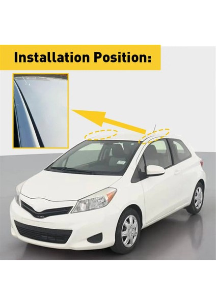 7555152160 7555252140 Toyota Için Yaris Sedan 07-11 Yan Kapı Çatı Damlama Kalıp Trim Finish Strip Lh &amp; Rh Su Geçirmez Şerit (Yurt Dışından) fırsatları