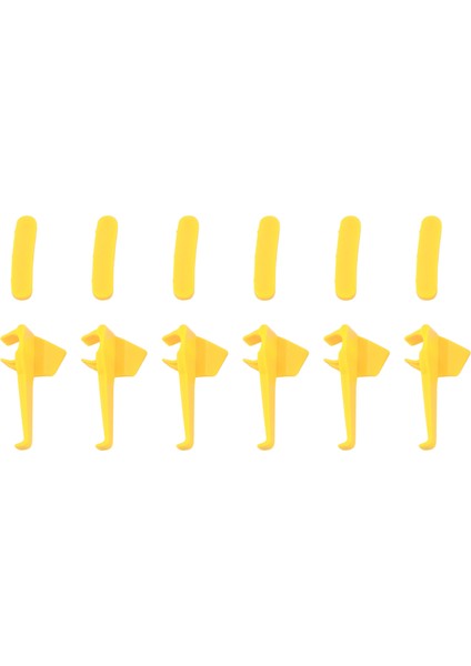 12X Lastik Değiştirici Parça Naylon Mount Demount Baş Ördek Başı Ekle Koruyucu (Yurt Dışından)