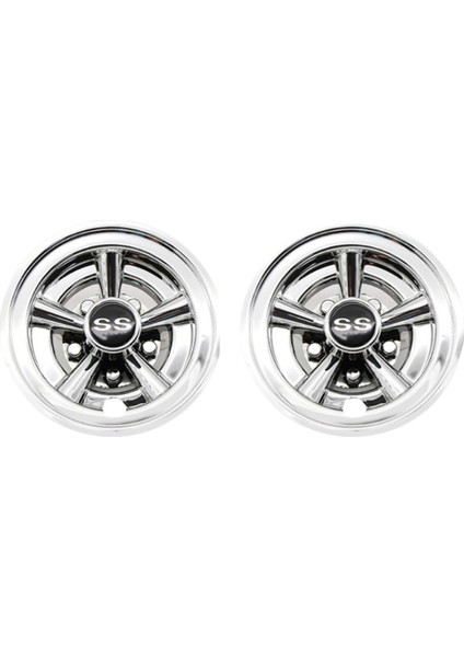 2pcs 8inch Ss Golf Arabası Tekerleği Kapakları, 5 Konuşulmuş Tasarım Hub Kapağı Için Golf Arabaları Için Kulüp Arabası, Ezgo, Yamaha (Yurt Dışından) fırsatları