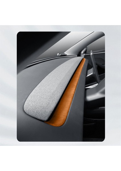 Tesla 2024 Için Model 3 Yayla Gösterge Tablosu Hava Hava Durumu Outlet Çerçeve Çıkartma Süet Panel Trim Araba Aksesuarları (Yurt Dışından) modelleri