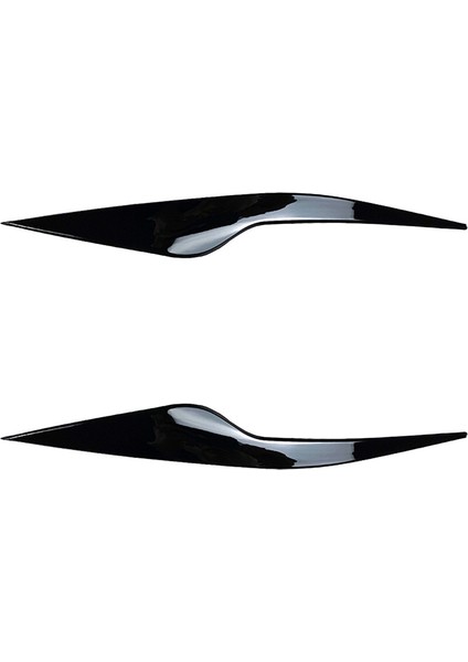 1paır Far Ilgoru Kahçalar Ford Focus Mk2 C307 2008-2011 Kafa Işık Lambası Göz Kapağı Dekoratif Çıkartmalar, B (Yurt Dışından)