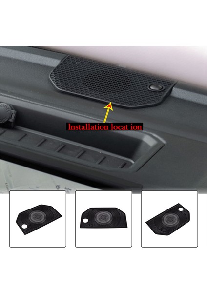 Toyota Tundra Sequoia Için Merkez Konsol Konsol Gösterge Korna Hoparlör Kapağı Döşeme 2022-2024 Iç Aksesuarlar (Yurt Dışından) indirimleri