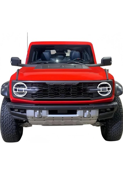 Ford Bronco 2021-2024 Aksesuarlar Için Araba Far Koruma Kapağı Koruyucu Trim Beyaz (Yurt Dışından) fırsatları