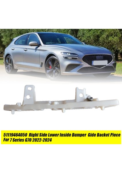 Ön Tampon Kılavuzu Sağ Taraf Bracket Parçası 51119464050 Bmw 7 Serisi G70 2022-2024 Tampon Sabitleme Klibi (Yurt Dışından) indirimleri