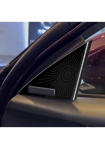 Araba Bir Sütun Ses Ses Hoparlörü Kapak Kapısı Hoparlör Kalıp Trim Mazda Cx-80 CX80 Aksesuarlar 2024 Siyah (Yurt Dışından) fiyatları