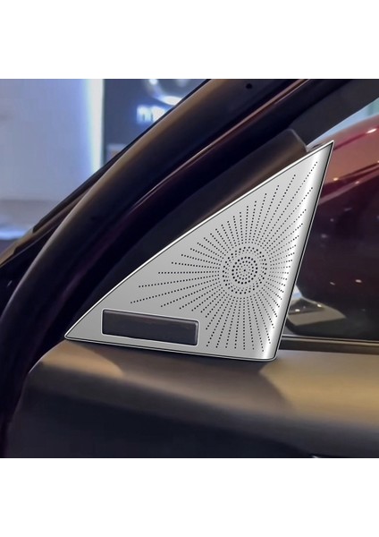 Araba Bir Sütun Ses Ses Hoparlörü Kapak Kapısı Hoparlör Kalıp Trim Mazda Cx-80 CX80 Aksesuarlar 2024 Siyah (Yurt Dışından) modelleri