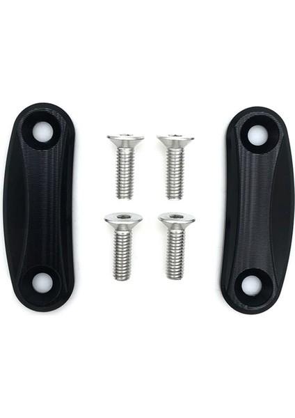 Motosiklet Bloğu Kawasaki ZX10R Için Plaka Ayna Şasi Kodu Kapı Temel 2016-2023 ZX6R 2019-2023 Aksesuarlar (Siyah) (Yurt Dışından)