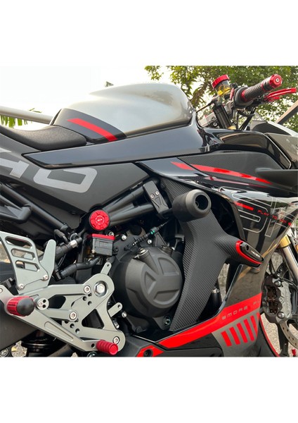 Cfmoto 450SR 2022-2024 Motosiklet Motoru Koruma Kapak Çerçeveleri Çökme Ped Düşen Koruyucu Aksesuarlar (Yurt Dışından) fiyatları