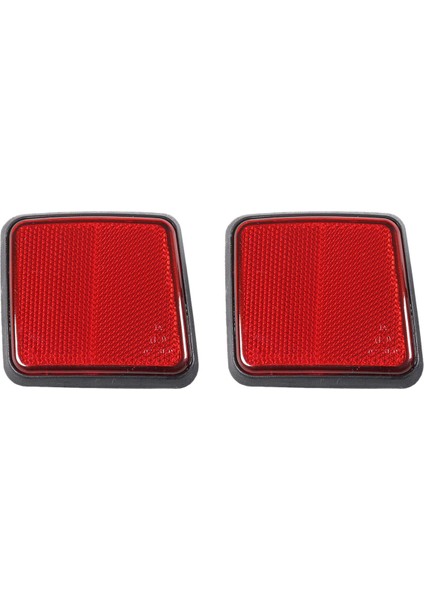 2x Araba Sol Arka Tampon Reflektörü Ford Escape Için Arka Tampon Işığı Kuga Maverick 2005 2006 2007 5L8Z17808BA (Yurt Dışından)