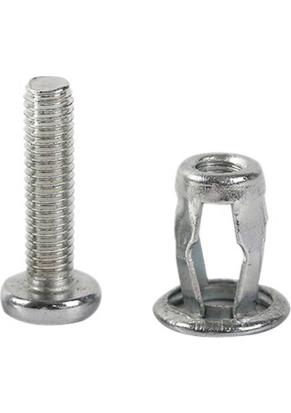 60 Pcs M6X25 Jack Fındık Araç Metal Vidalı Taç Pety Fındık Ile Ile Duvar Demir Cilt (Yurt Dışından) modelleri