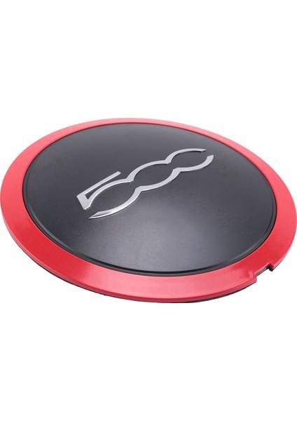 4pcs 133MM Fiat Için Hubcap 500 Tekerlek Merkezi Hub Kapakları Amblem Etiketi 68078419AC 68078421AC 51884863 Kırmızı (Yurt Dışından) fiyatları