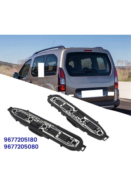2pcs Arka Kuyruk Işık Devre Kurulu 967205180 9677205080 Peugeot Için Citroen Berlingo 12-18 Dikey Kapı Ortağı (Yurt Dışından) fiyatları