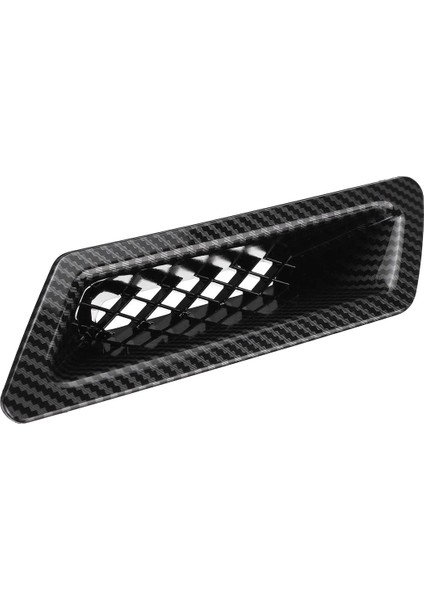 Karbon Fiber Evrensel Araba Ön Tampon Kaput Havalandırma Havalandırma Honda Civic Audi-A4 B8 Golf BMW-E90 E80 E82 F30 Için Dekorasyon (Yurt Dışından) modelleri