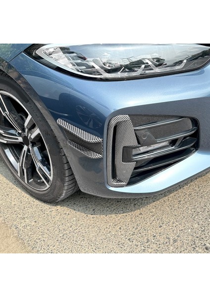 Araba Ön Tampon Ayırtıcı Spoiler Canards Bmw 4 Serisi G22 G23 M Sport 2020+ Karbon Fiber (Yurt Dışından) indirimleri
