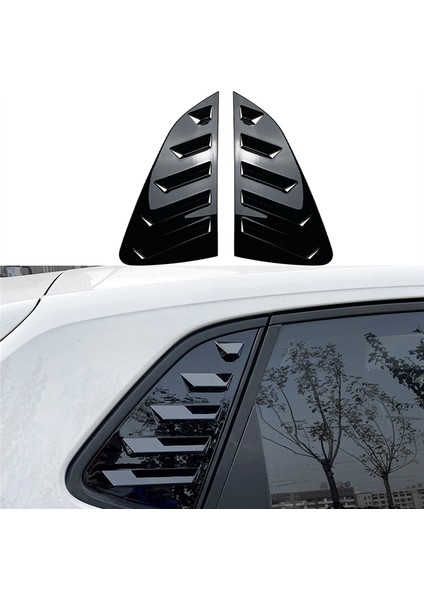 Volkswagen Polo Mk6 Polo 2018-2023 Için Araba Parlak Siyah Arka Pencere Panjur Kapağı Kaplaması (Yurt Dışından) fiyatları