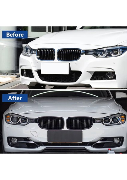 Ön Tampon Izgara Çift Çizgi Böbrek Izgara Izgaraları Bmw 3 Serisi F31 F30 320I 325I 328 2012-2019 B (Yurt Dışından) fırsatları
