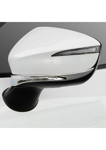 Mazda Cx-3 Cx3 Için Krom Araç Kapısı Yan Dikiz Bakış Ayna Şerit Trim Kapak Dış Dekorasyon Aksesuarları 2017 2018 2019 (Yurt Dışından) fırsatları