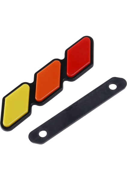 Toyota Tacoma 4runner Highlander Rav4 Için 2x Tri Renkli Ön Izgara Rozeti Amblemi (Yurt Dışından) indirimleri