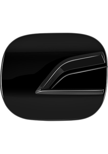Araba Kapı Yakıt Deposu Gaz Kapağı Dekorasyon Kapağı Hyundai Kona 2024+ Araç Dış Aksesuarları Parlak Siyah (Yurt Dışından)