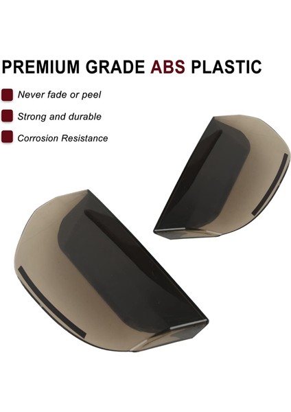 Ford Mustang 2015 2016 2017 Için Kuyruk Işık Lambası Kapağı, Arka Lamba Kapağı Koruma Süslemesi Çerçeve Aksesuarları, Duman Siyahı (Yurt Dışından) fırsatları