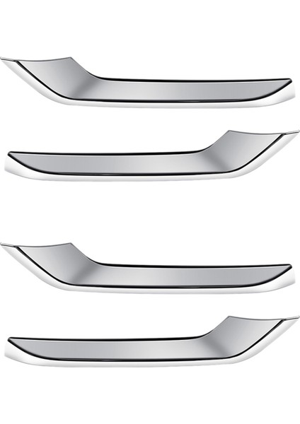 2x Araç Krom Ön Tampon Alt Izgara Trim Şeritler Honda Hrv Hr-V Vezel 2021 2022 (Yurt Dışından)