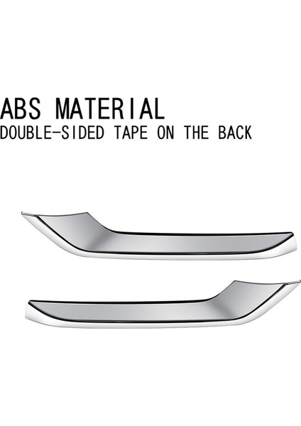 2x Araç Krom Ön Tampon Alt Izgara Trim Şeritler Honda Hrv Hr-V Vezel 2021 2022 (Yurt Dışından) fiyatları