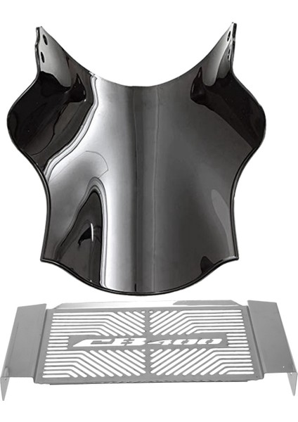 Honda Hornet CB400 ve Motosiklet Motor Radyatör Koruma Grille Kapağı Için Motosiklet Ön Cam (Yurt Dışından)