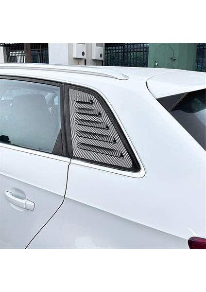 Araba Arka Üçgen Pencere Panjur Panjurları Panjurlar Audi A3 S3 8V Hatchback 2014-2020 Karbon Fiber Rengi (Yurt Dışından) modelleri