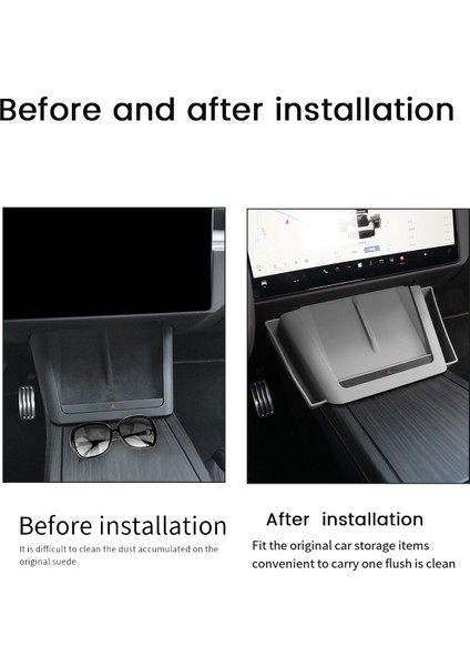 Tesla Model x S Mat Merkez Konsolu Için Merkezi Kontrol Saklama Kutusu Kablosuz Şarj Cihazı Mat Gri (Yurt Dışından) indirimleri