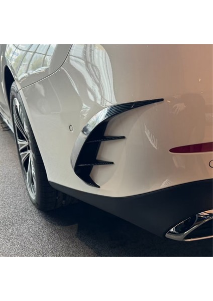 Arka Tampon Spoiler Alt Yan Hava Havalandırma Çerçevesi Kapak Mercedes Benz E Sınıfı W214 2024 Aksesuarlar (Yurt Dışından) indirimleri