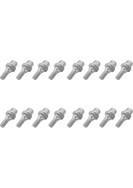 16PCS 17MM Araba Tekerlek Somunları Cıvatalar Peugeot Için Düz Koltuk 206 308 3008 207 cc Sw 508 Citroen C5 C4L 540567 (Yurt Dışından) modelleri