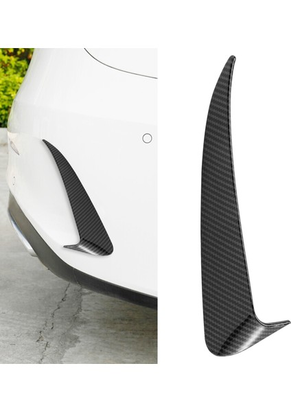 Benz C Sınıfı Için W205 C43 C63 Amg Karbon Fiber Arka Tampon Hava Havalandırma Kapağı 2014-2019 2pcs (Yurt Dışından) fiyatları