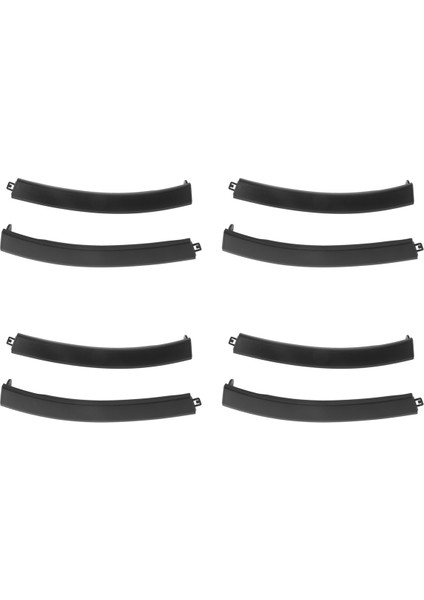 8pcs Ön Tampon Tekerleği Çamurluk Kalıplama Trim Honda Için Crv 2007-2011 71108-SWA-000 71103-SWA-000 (Yurt Dışından)